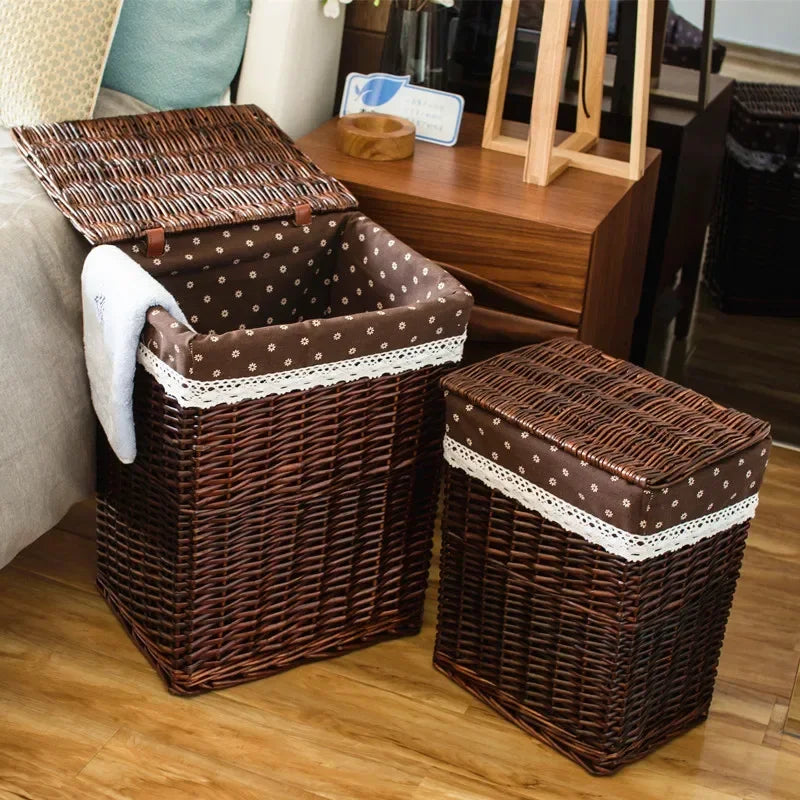 Rattan Laundry Basket